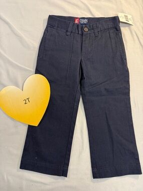 Chaps - NWT - kids/toddler dress/school pants. Size 2T